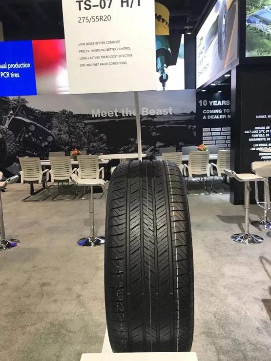 該品牌的 TS-07H/T、TS-37 A/T 等系列性能優異的輪胎產品