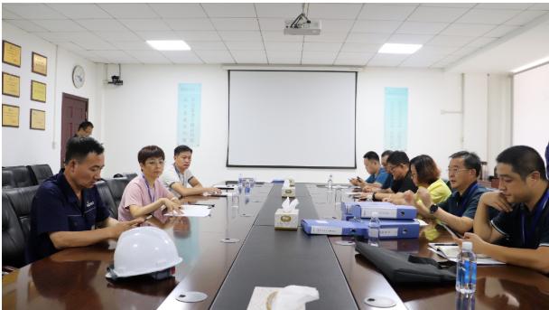 省“四進”攻堅工作組到公司督導檢查安全生產(chǎn)“八抓二十項”創(chuàng)新舉措和疫情防控措施落實情況