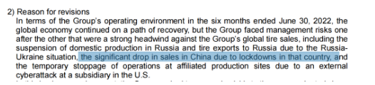 不同地區輪胎廠商，銷量均出現下滑！