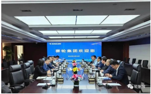 物產中大歐泰董事長張飚拜訪賽輪集團 會見輪胎油氣合作伙伴 物產中大歐泰董事長張飚拜訪賽輪集團 會見輪胎油氣合作伙伴