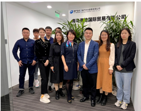 張飚還調研了物產(chǎn)歐泰青島子公司。 張飚還調研了物產(chǎn)歐泰青島子公司。