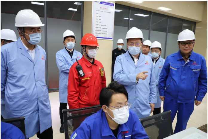 山東省應急廳黨委委員、副廳長周鳳文帶領督導檢查組到東營市開展安全生產督導檢查工作。