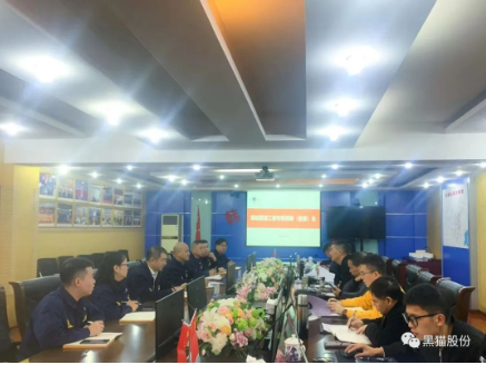 黑貓集團對韓城黑貓進行工程后評價