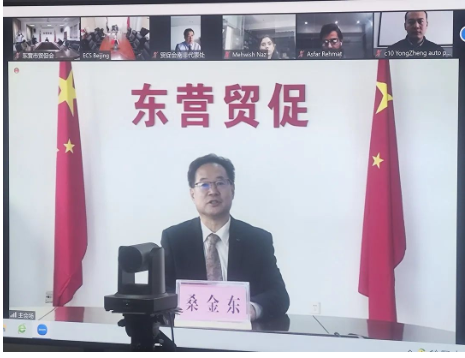 　東營(yíng)市貿(mào)促會(huì)副會(huì)長(zhǎng)桑金東表示，隨著“一帶一路”倡議的實(shí)施，中國(guó)和非洲地區(qū)國(guó)家經(jīng)貿(mào)合作發(fā)展迅速，成果顯著，品牌推廣行動(dòng)將為東營(yíng)、非洲地區(qū)工商界和企業(yè)搭建起一座友誼的橋梁，進(jìn)一步密切非洲企業(yè)與東營(yíng)橡膠輪胎企業(yè)間聯(lián)系，促進(jìn)合作，互惠互利，共同發(fā)展。