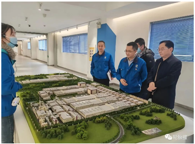 貴州輪胎總經理王鹍接待省品牌建設促進會、省品牌中心一行