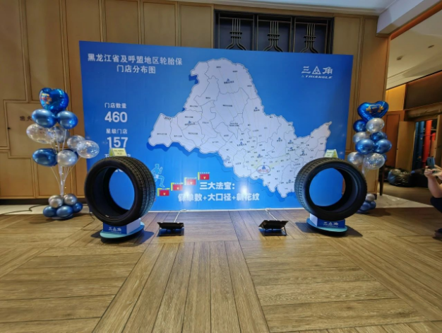 除了冬季輪胎，三角輪胎還在會上展示了四季胎系列，包括TH202/TH202 EV、TE307、TS601等多款產(chǎn)品。這些產(chǎn)品已經(jīng)成功進入市場，并受到了消費者的高度贊賞和認可。