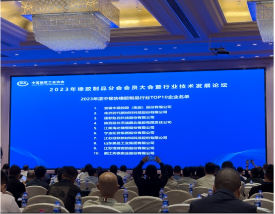 2023年橡膠制品分會會員大會暨行業技術發展論壇的成功舉辦將促進行業內外的合作交流，助力橡膠制品行業在新時代展開新的征程。