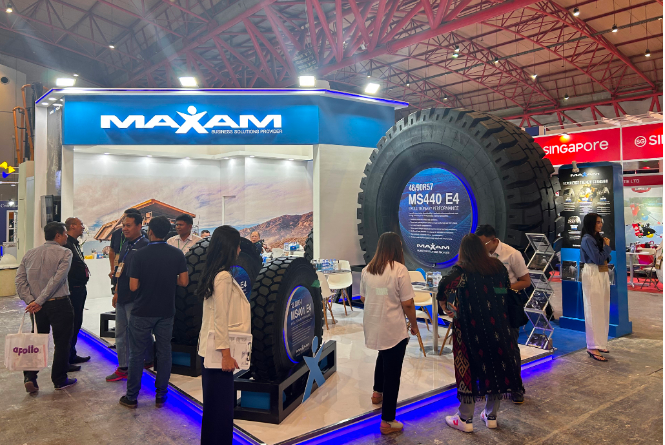 印度尼西亞雅加達礦業展覽會(MINING INDONESIA)隆重舉行，吸引了來自中國、俄羅斯、越南、迪拜、日本、韓國、馬來西亞、孟加拉等國家的多家特種輪胎企業前來參展。賽輪集團旗下特種輪胎品牌邁馳在此次展會上嶄露頭角。