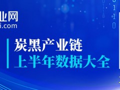 【數(shù)據(jù)】2025上半年炭黑產(chǎn)業(yè)鏈—數(shù)據(jù)大全！