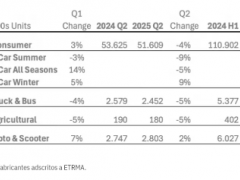歐洲乘用車胎,進口增 15%!